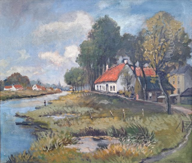 1327, Huis Claassens, Borgharen (zomer)