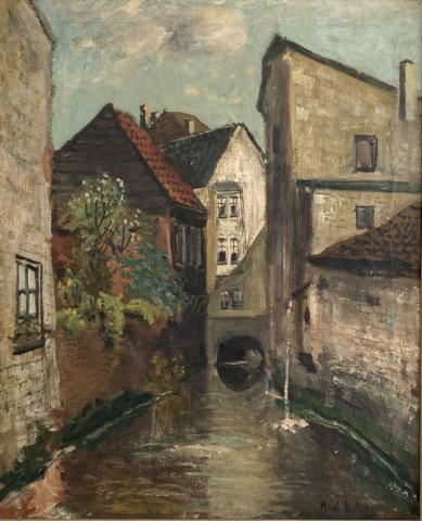 1295, Huis Achter de Molens, Maastricht (gezien vanuit de Verwerhoek)